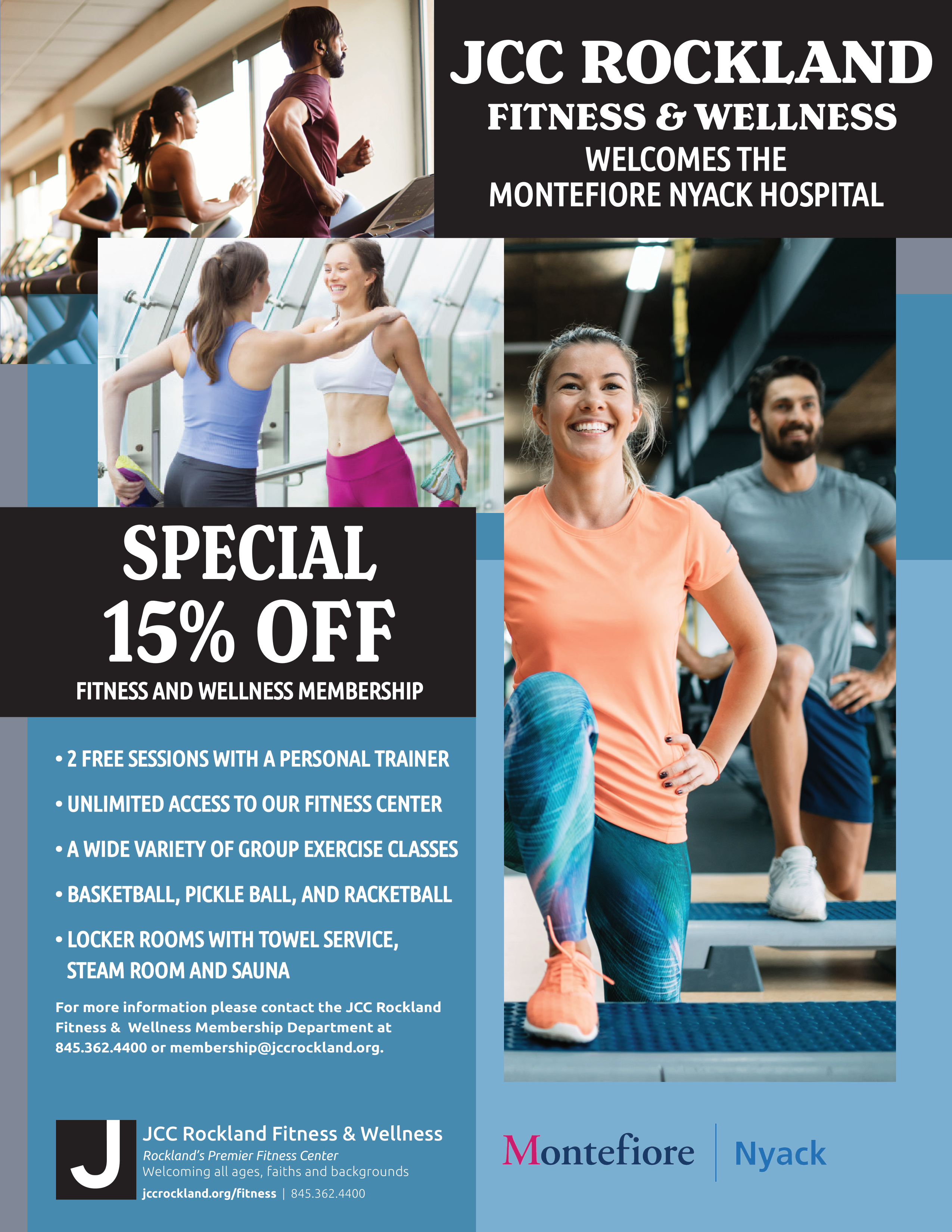 JCC Rockland Discount Flyer