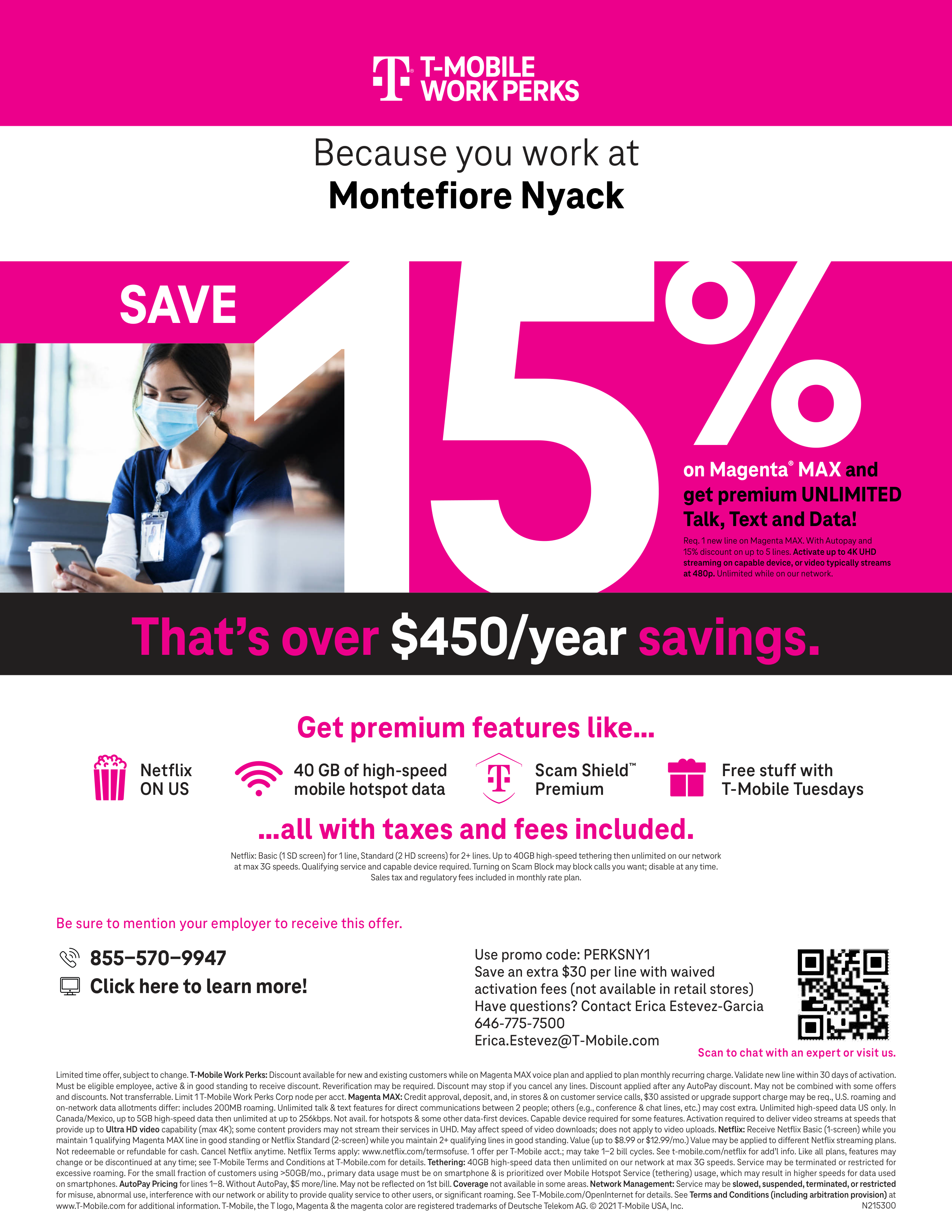 T-Mobile Discount Flyer