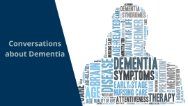 Conversation about dementia icon