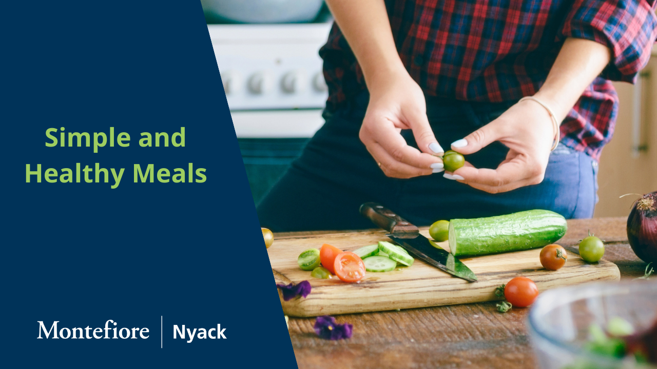  Simple healthy meals in less than 10 minutes