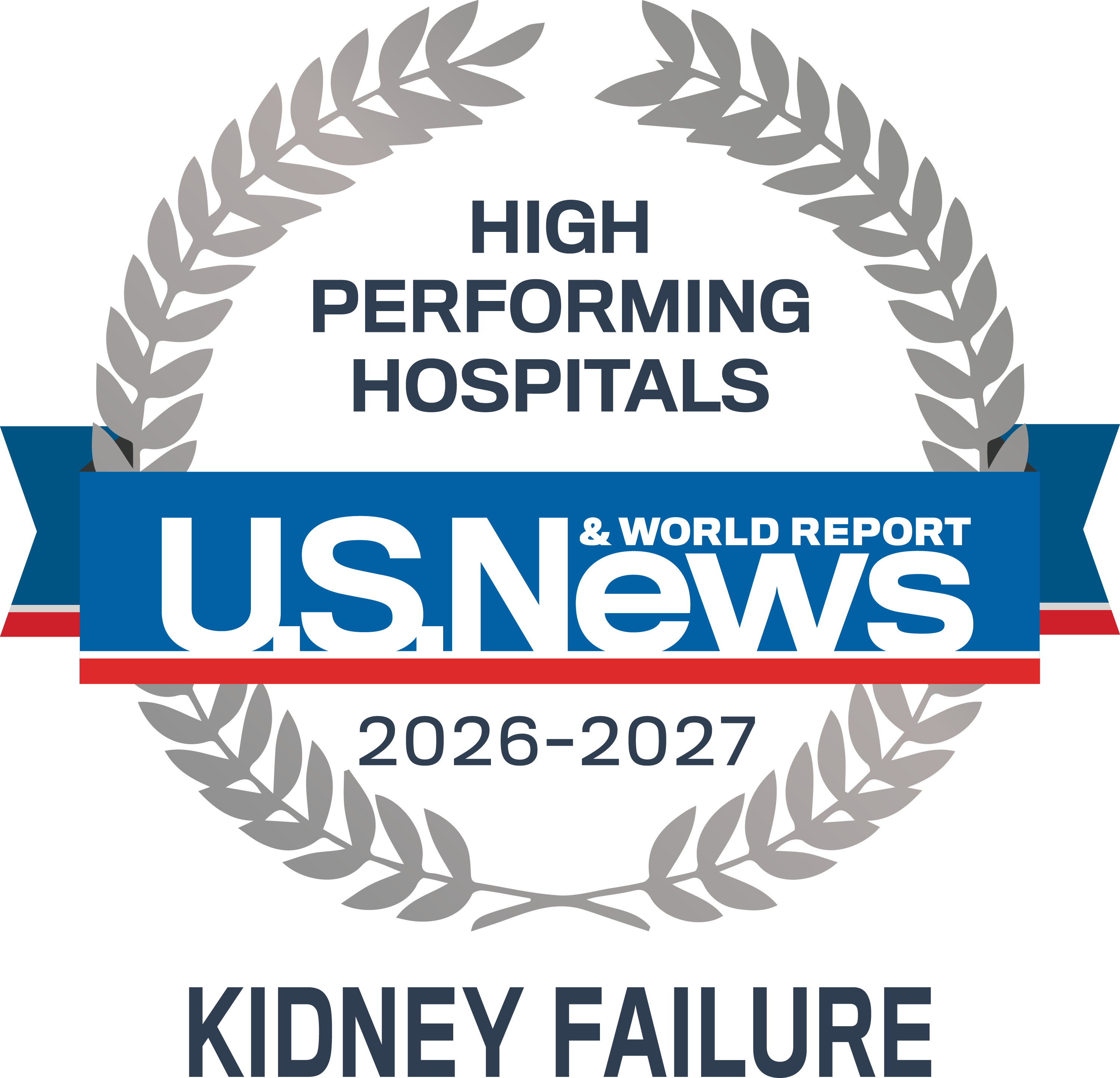 U.S. News High Performing Hospital – Kidney Failure