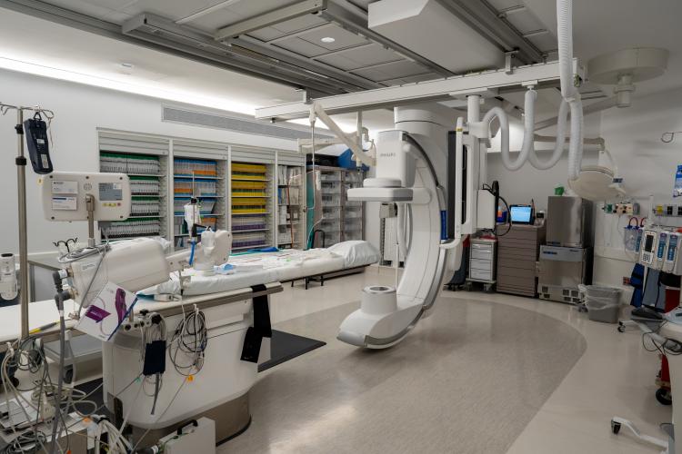 The Cardiac Catheterization Lab at Montefiore Nyack Hospital