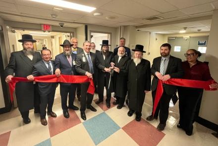 Shabbos Ribbon Cutting