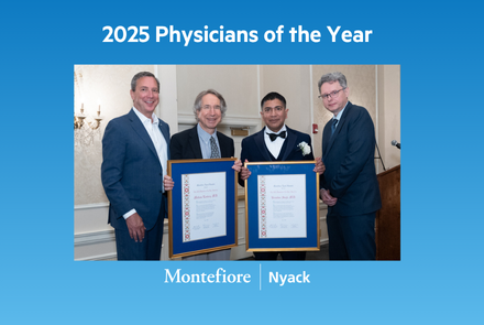 Montefiore Nyack Physicians of the Year 2025